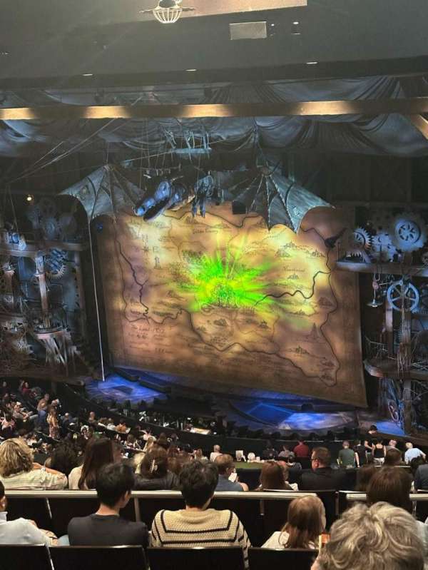 Gershwin Theatre, section: Rear Mezzanine R, row: K, seat: 34