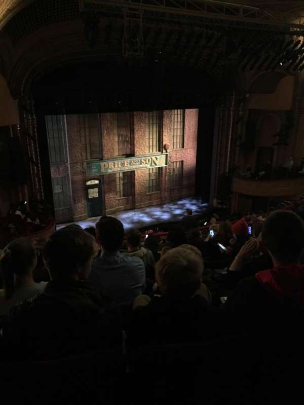 Al Hirschfeld Theatre, section: Mezzanine L, row: P, seat: 25