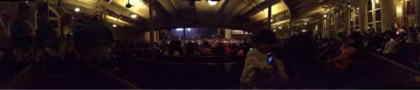 Ryman Auditorium, section: MF-6, row: X, seat: 9
