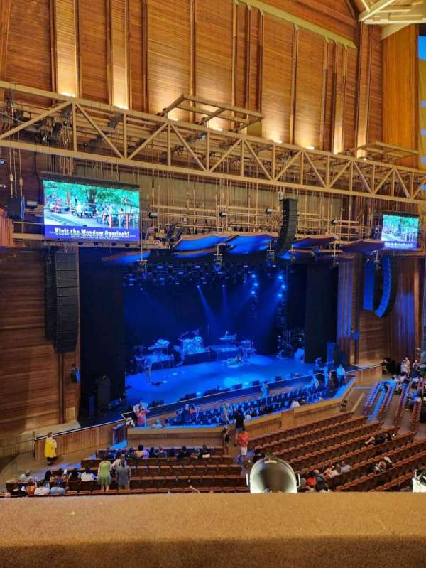 Filene Center, section: Box 7, row: 1, seat: 5