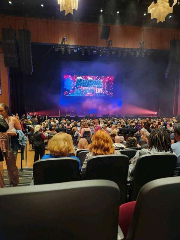 The Theater at MGM National Harbor, section: 103, row: E, seat: 20