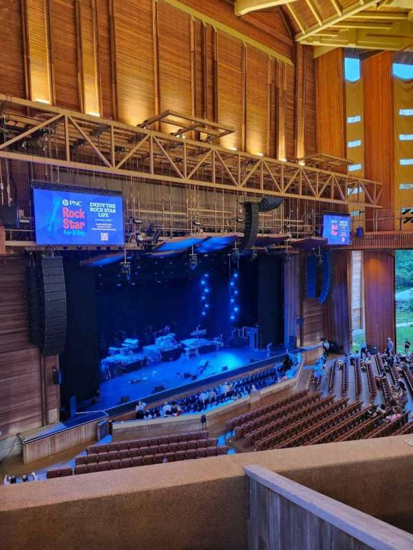 Filene Center, section: Box 4, row: 2, seat: 3