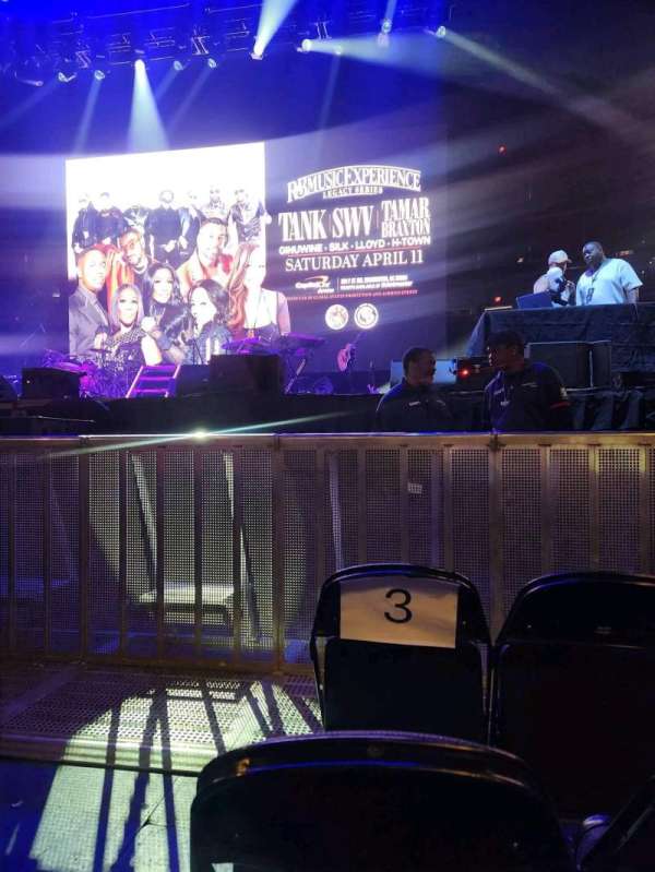 Capital One Arena, section: Floor 3, row: C, seat: 1