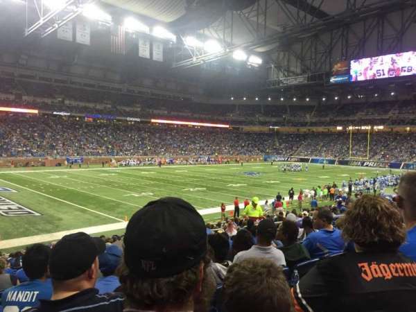 Ford Field, section: 101, row: 19, seat: 7