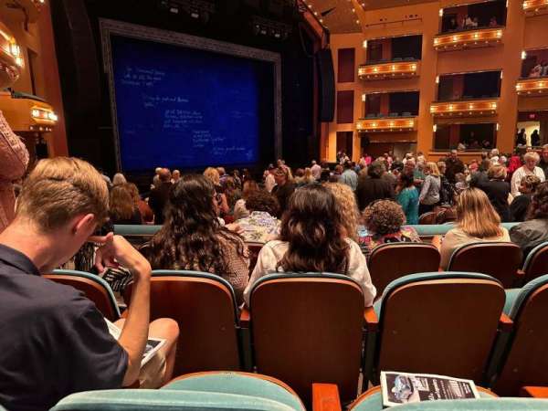 Procter And Gamble Hall at the Aronoff Center, section: Orchestra L, row: S, seat: 103