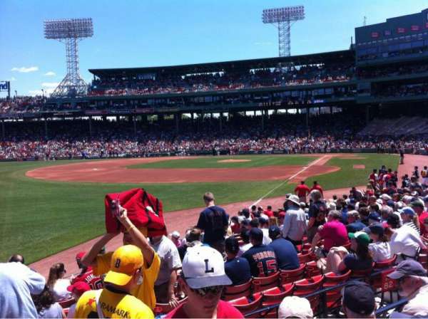 Fenway Park, section: Loge Box 163