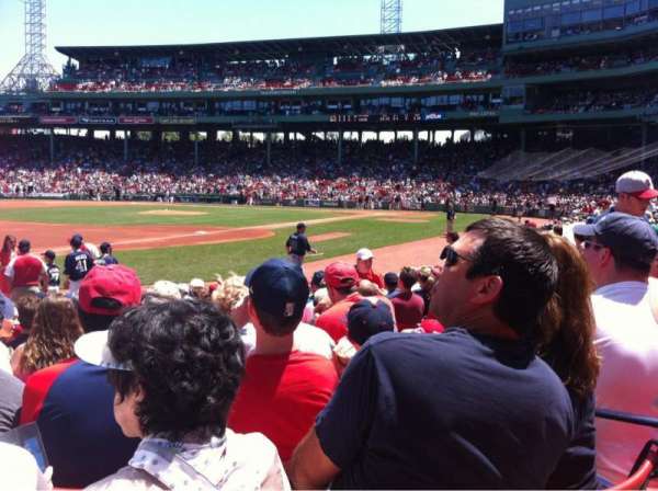 Fenway Park, section: Field Box 73, row: M