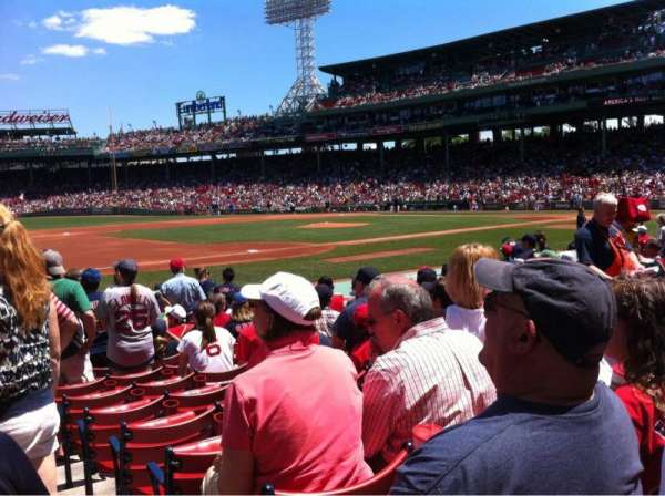 Fenway Park, section: Field box 70, row: M