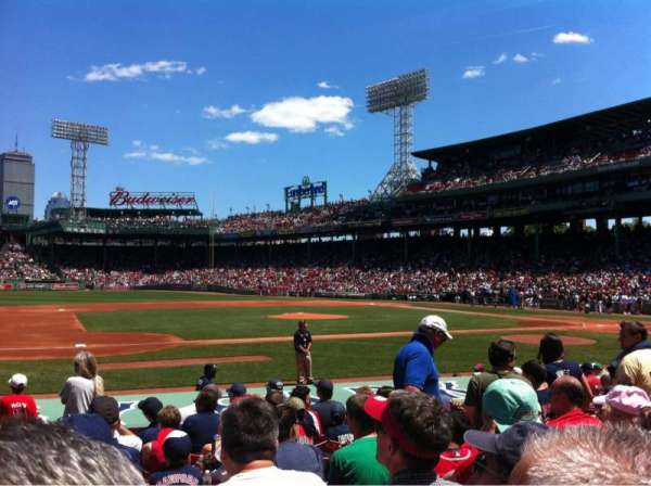 Fenway Park, section: Field box 64, row: M