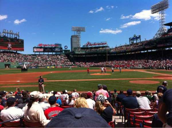 Fenway Park, section: Field box 59, row: M