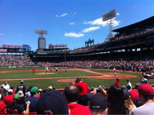 Fenway Park, section: Field box 56, row: M