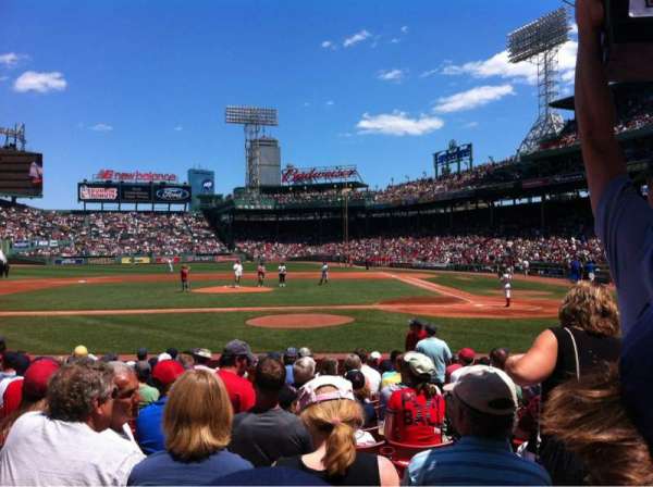 Fenway Park, section: Field box 55, row: M