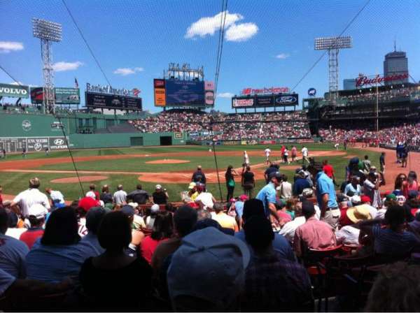 Fenway Park, section: Field box 47, row: M