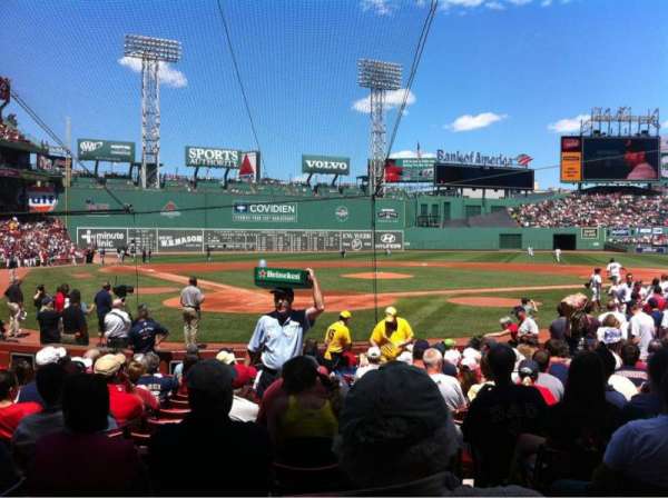 Fenway Park, section: Field box 41, row: M