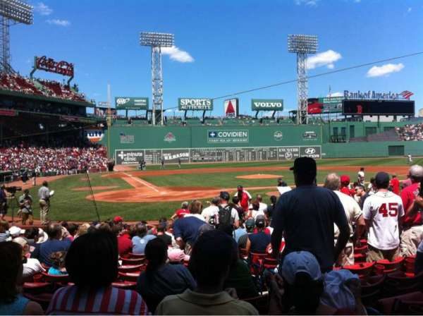 Fenway Park, section: Field box 39, row: M