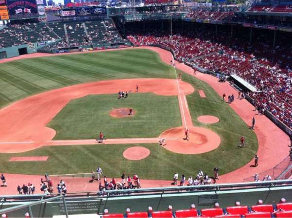Fenway Park, section: Pavilion Box 6, row: A, seat: 13