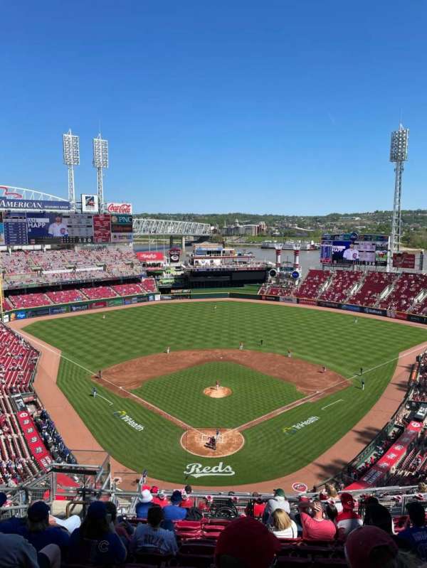 Great American Ball Park, section: 524, row: K, seat: 17
