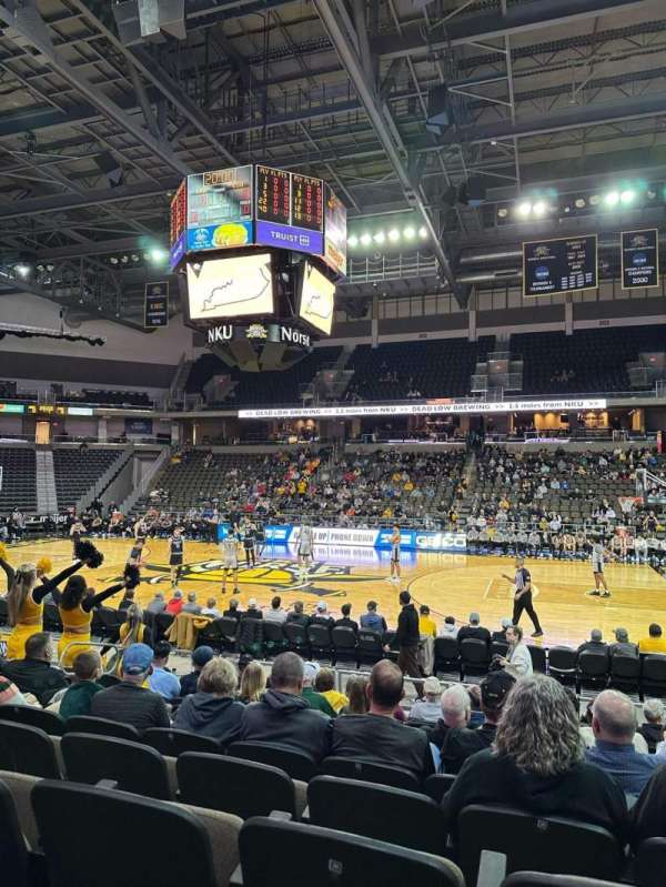 Truist Arena, section: 110, row: K, seat: 16