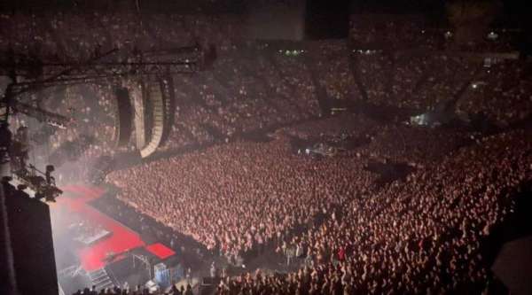 Accor Arena, section: Balcon M, row: 91, seat: 12