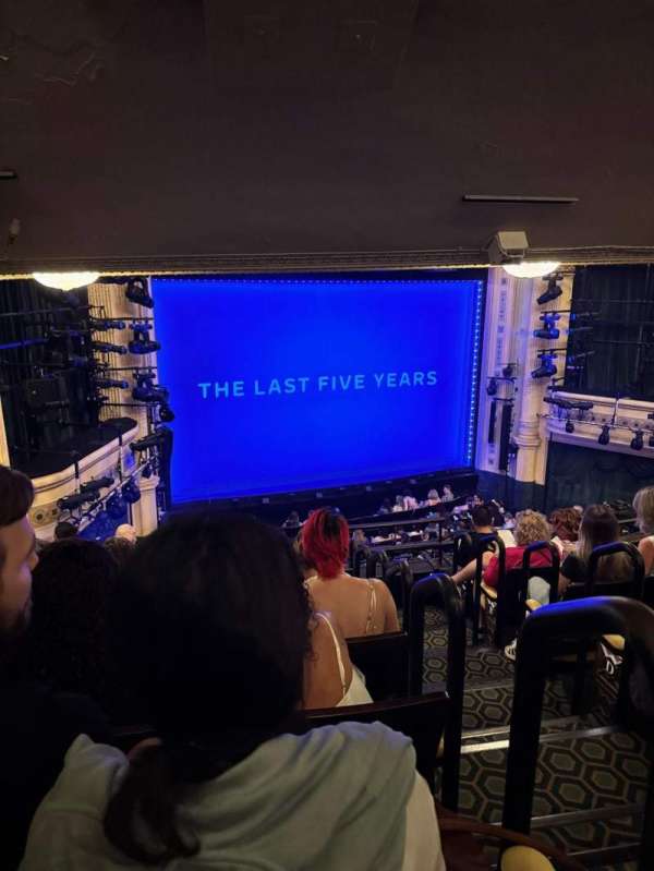 Hudson Theatre, section: Dress Circle L, row: G, seat: 1