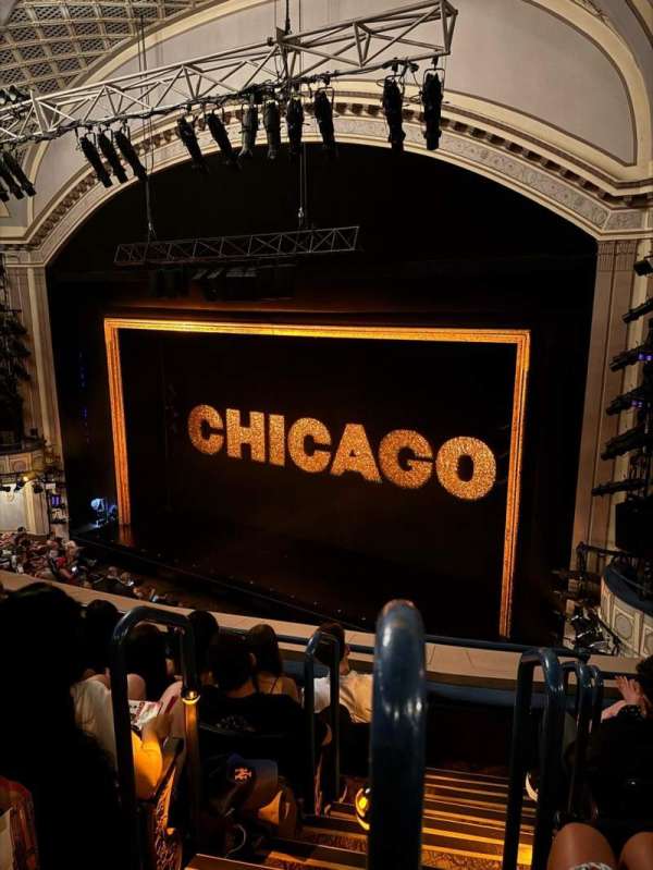 Ambassador Theatre, section: Front Mezzanine R, row: E, seat: 2