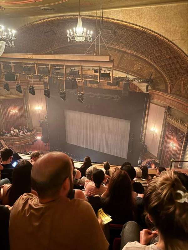St. James Theatre, section: Balcony R, row: F, seat: 24