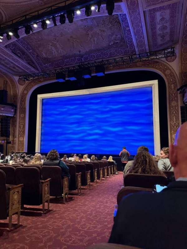Winter Garden Theatre, section: Orchestra R, row: P, seat: 2