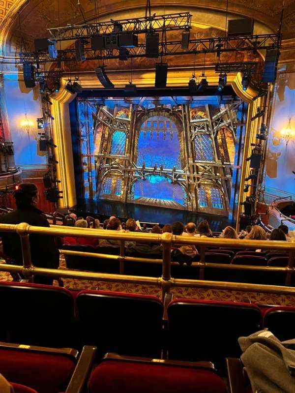 St. James Theatre, section: Mezzanine R, row: L, seat: 12