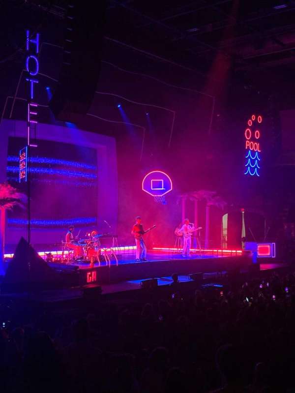 Coca-Cola Coliseum, section: 101, row: A, seat: 3
