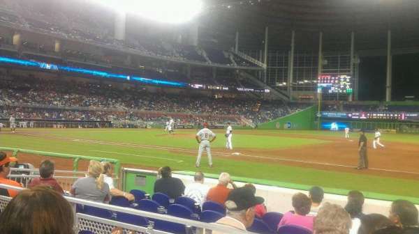 LoanDepot Park, section: 7, row: B, seat: 13