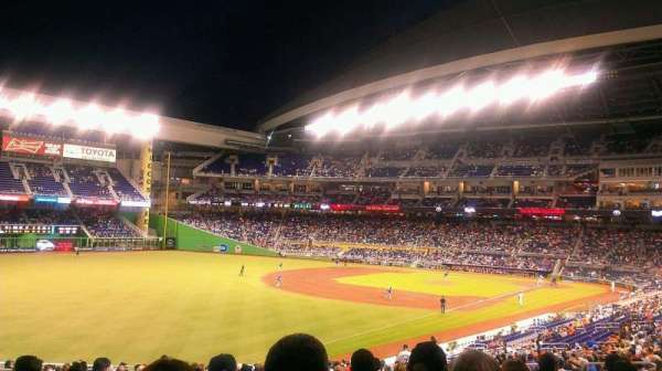 LoanDepot Park, section: 26, row: 23, seat: 16