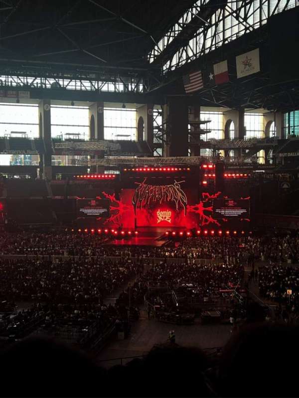Globe Life Field, section: 116, row: 15, seat: 21