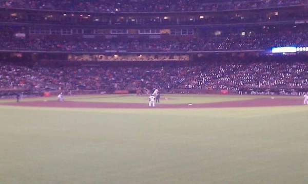Oracle Park, section: 143, row: 7