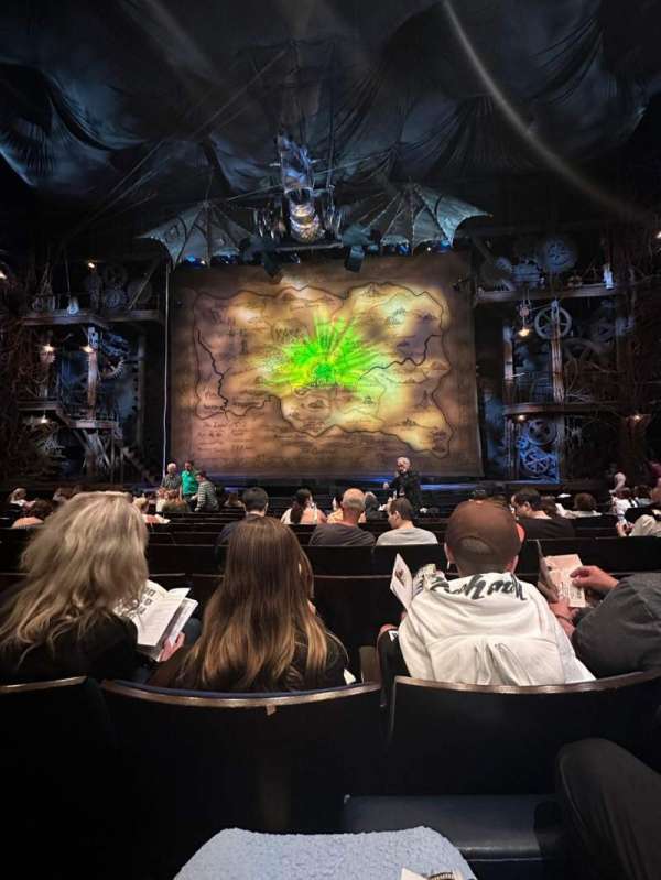 Gershwin Theatre, section: Orchestra C, row: F, seat: 113