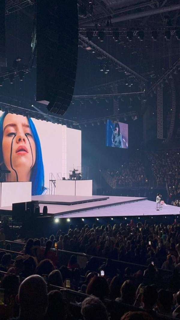 The O2, London, section: 101, row: L, seat: 44