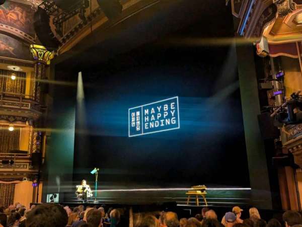 Belasco Theatre, section: Orchestra R, row: L, seat: 102