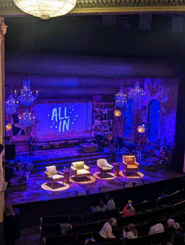 Hudson Theatre, section: Dress Circle L, row: E, seat: 13