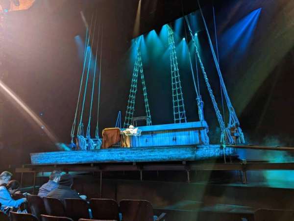Longacre Theatre, section: Orchestra R, row: F, seat: 1