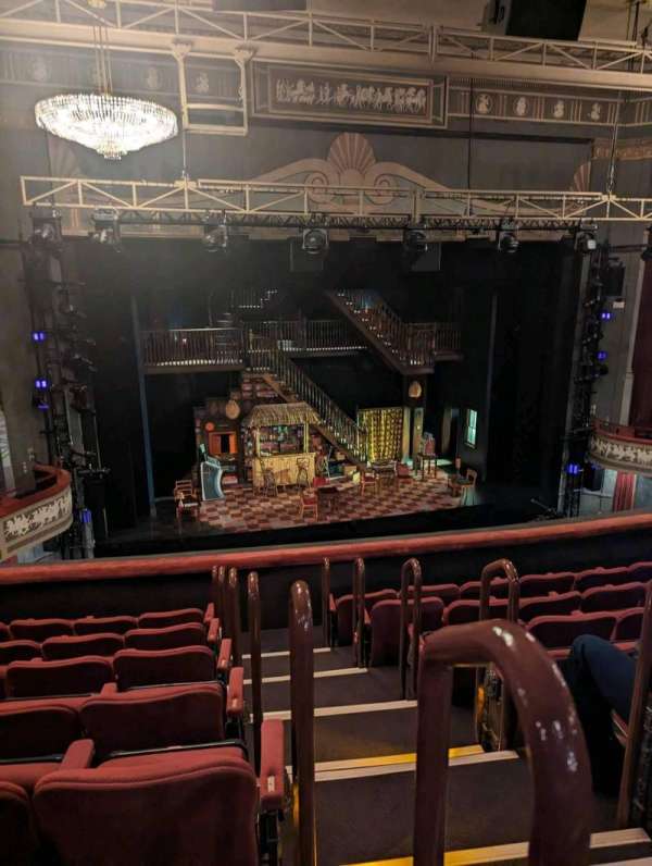 Broadhurst Theatre, section: Mezzanine L, row: G, seat: 1