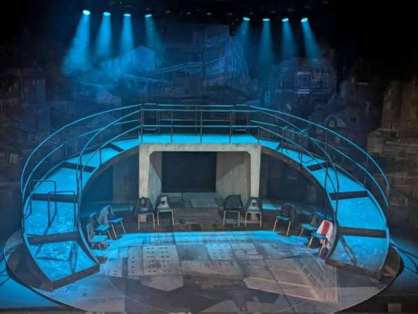 Samuel J. Friedman Theatre, section: Mezzanine C, row: BB, seat: 107