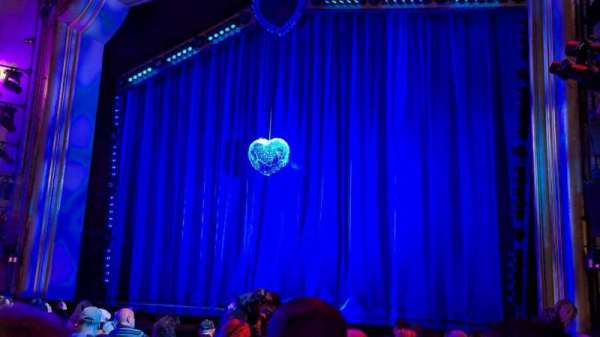 St. James Theatre, section: Orchestra R, row: L, seat: 14