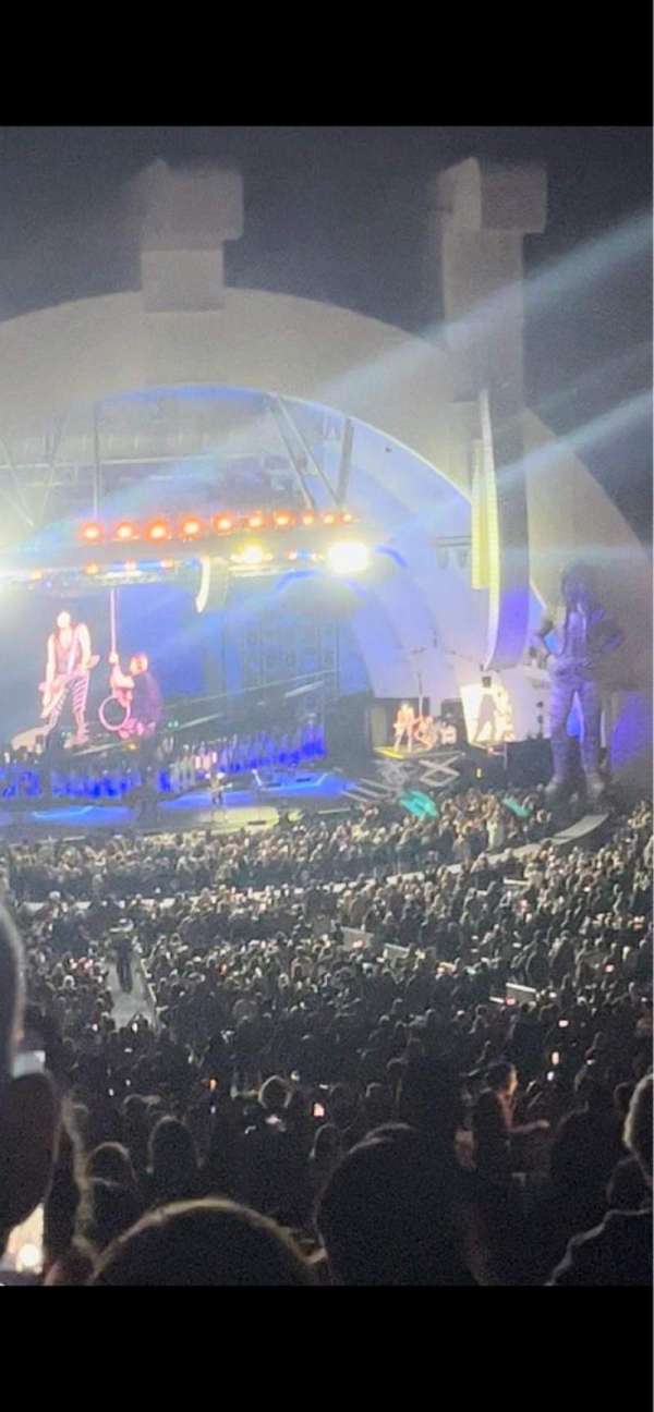 Hollywood Bowl, section: P1, row: 20, seat: 2