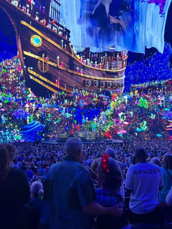 The Sphere, Vegas, section: 105, row: 16, seat: 1