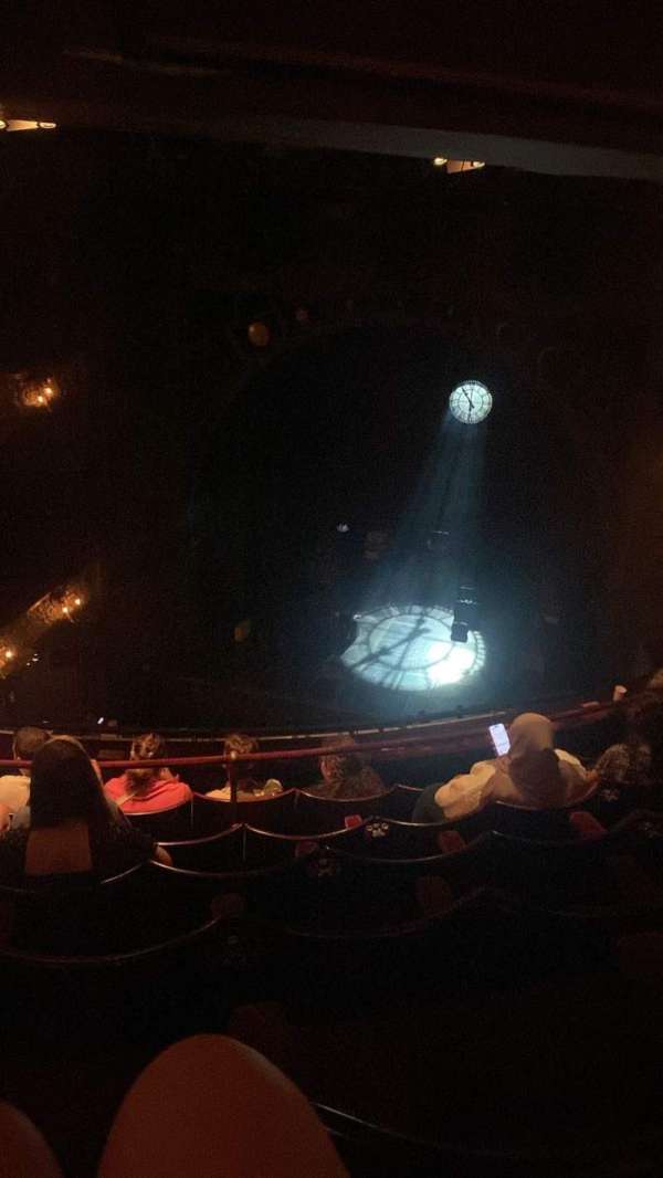 Palace Theatre, West End, section: Grand Circle, row: F, seat: 14