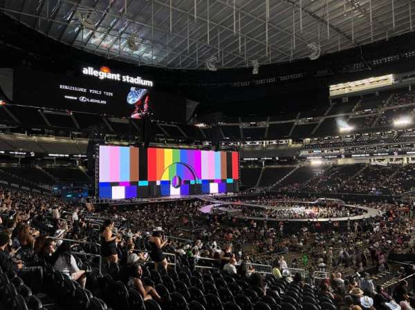 Allegiant Stadium, section: C110, row: 20, seat: 4