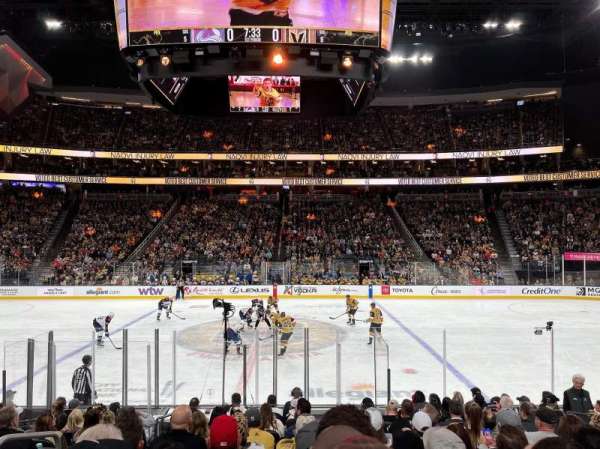T-Mobile Arena, section: 16, row: J, seat: 3