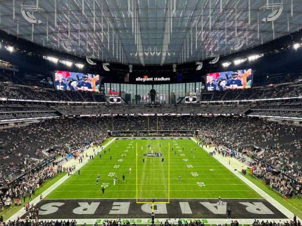 Allegiant Stadium, section: 225, row: 10, seat: 12
