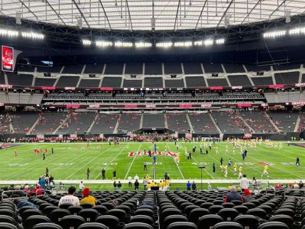 Allegiant Stadium, section: C134, row: 25, seat: 11