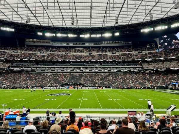 Allegiant Stadium, section: C111, row: 15, seat: 11