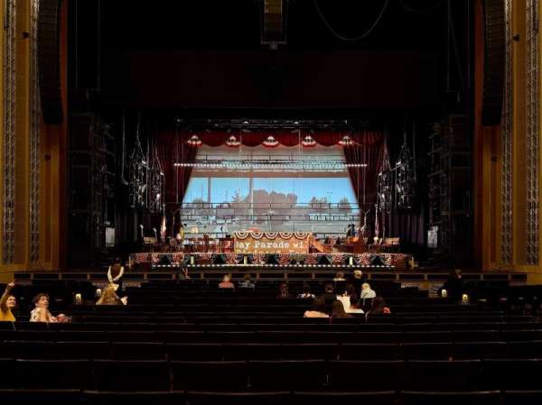 Reynolds Hall at The Smith Center, section: Orchestra C, row: P, seat: 208